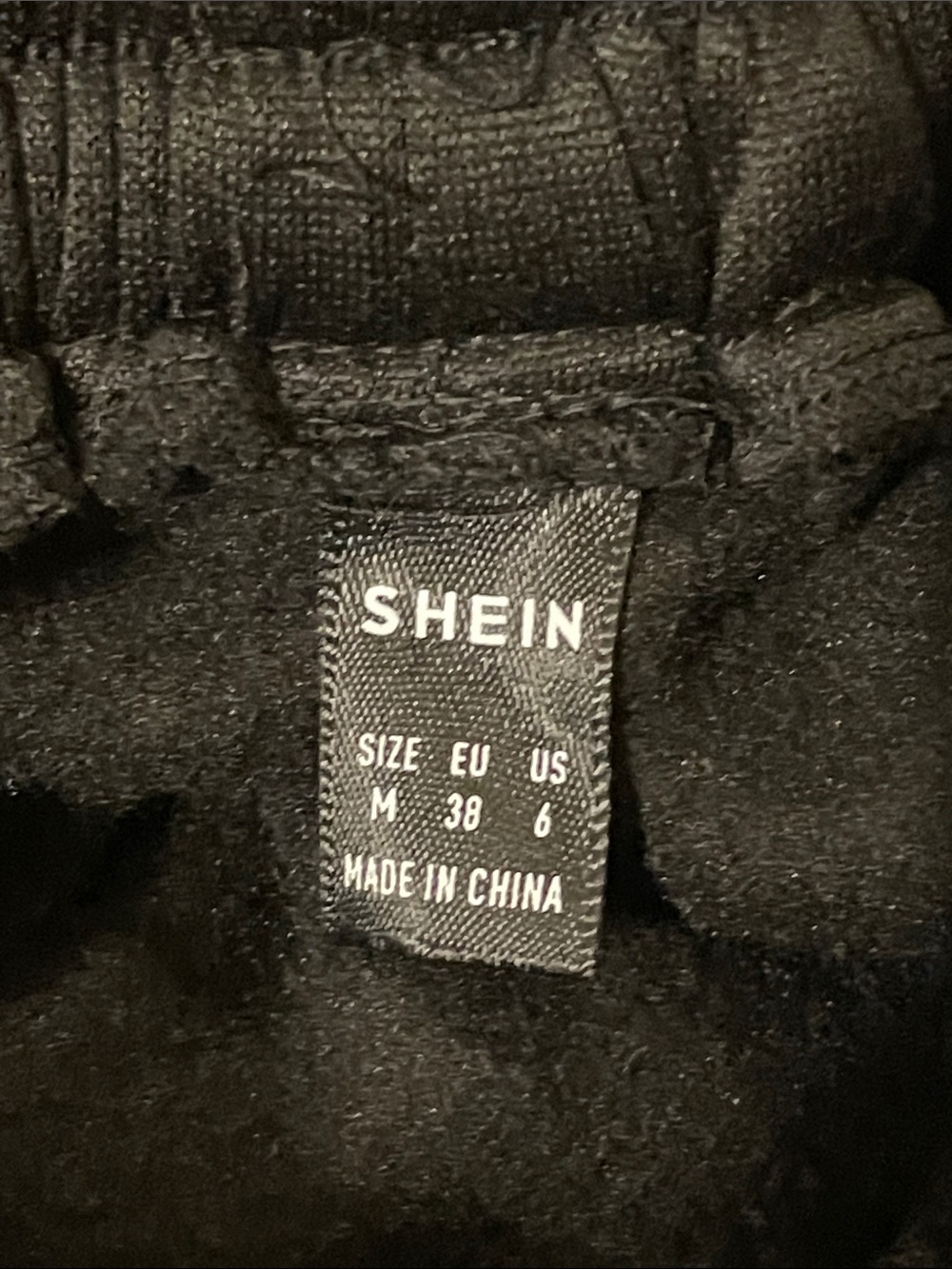 Black Drawstring Sweatpants - Picture 5 of 5